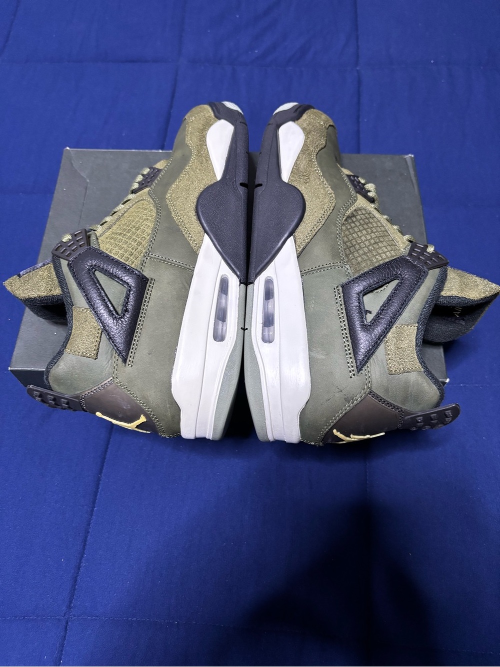 Jordan 4 Retro SE Craft Olive 2023 Size 11 - Picture 2 of 6